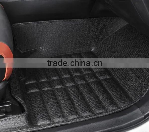 2015 Hot Sale Car Mats Car Carpet for New Black Car Mats Rubber Mat Pvc Car Mat