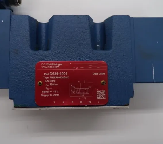 D633-313B D634-341C D661-4009 Servo Valve D633-521B D661-318D-4 D661-4122E D661-318D-4 D661-4009 photo-5