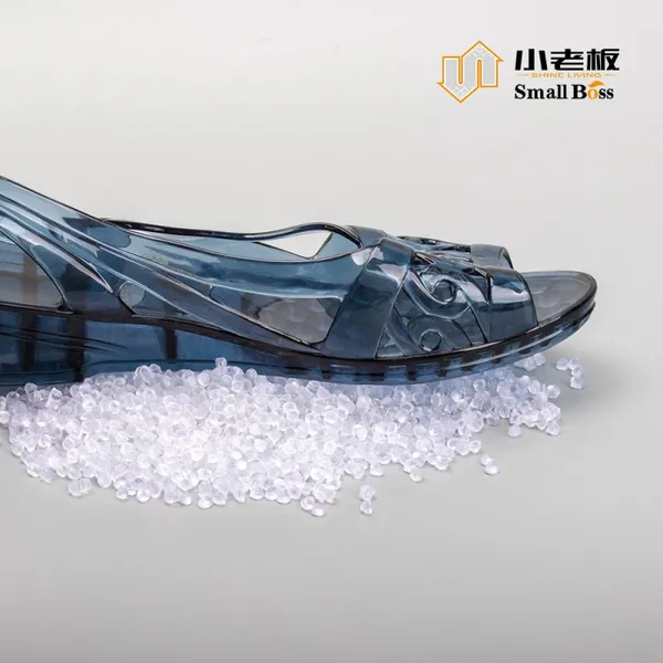 South American Manufactured PVC Granules for Shoes Aroma Plastic Injection PVC Compounds photo-2