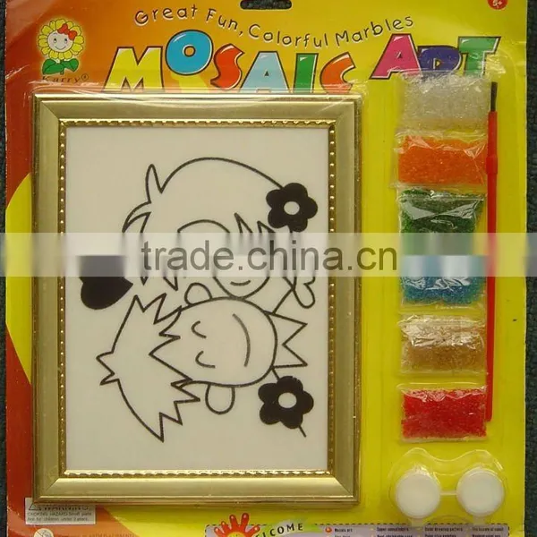 CHILDRENS COLOR ZONE SAND ART ACTIVITY COMPLETE CRAFTING SET