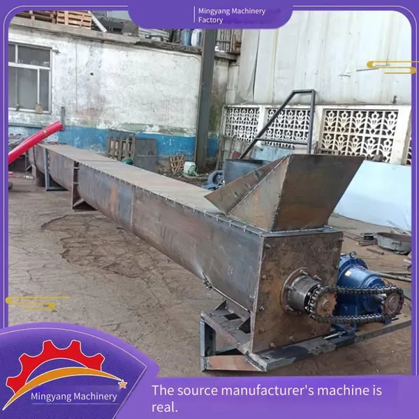 165 Round Tube Feeder, Leaf Thickened Coal Ash and Cement Powder Elevator, Stainless Steel Screw Rice Feeder photo-5