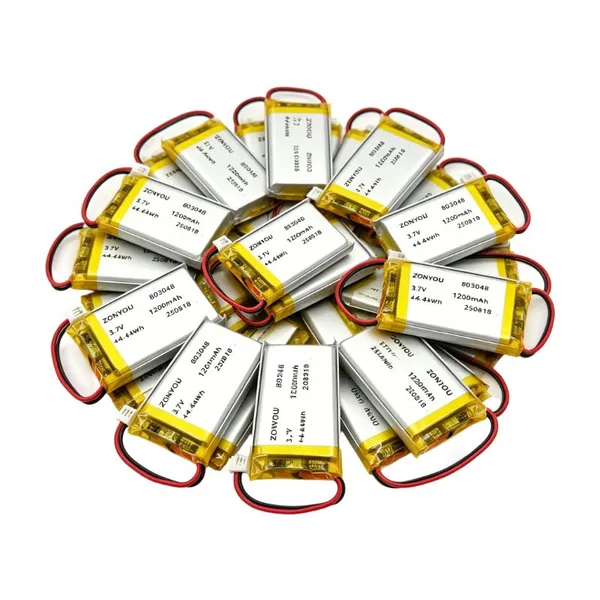 Factory Direct Sale 1200mAh Pouch Cell 803048 Lithium Polymer Battery 3.7V for Electronic Tools photo-3
