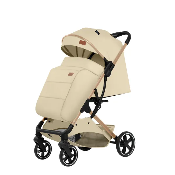 EN1888-2 Certified Lightweight Foldable Baby Stroller Aluminum Alloy Stainless Steel Frame High Quality Kids Carrier for 0-3 photo-2