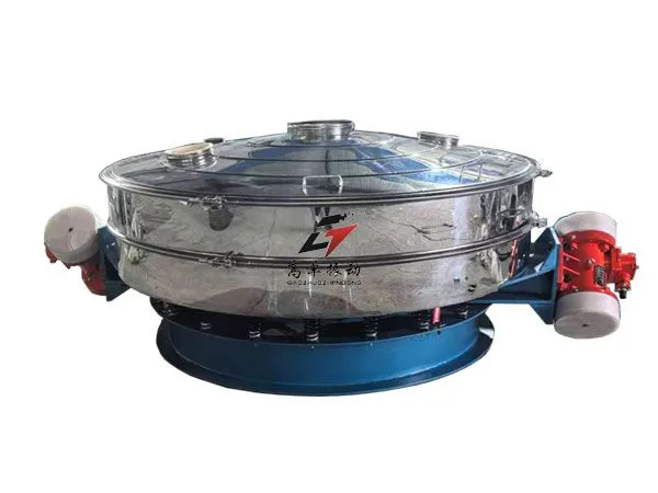 High Throughput Inline Vibrating Screen Stainless Steel Direct Discharge Sifter For Powder Impurity Removal