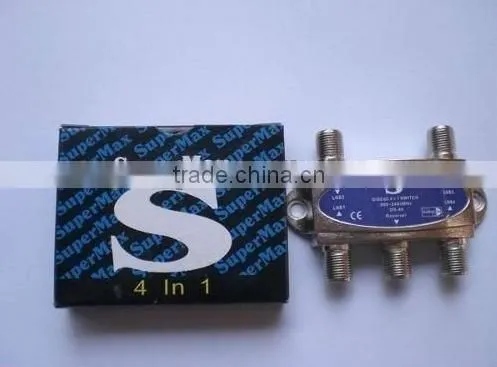 High Quality SuperMax DiSEqC 4 x 1 Switch for Satellite Receiver photo-2
