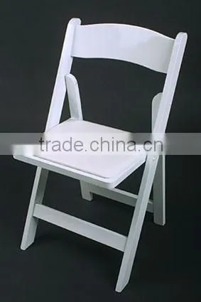 Elegant Folding & Padded Resin Wimbledon Wedding Chair photo-6