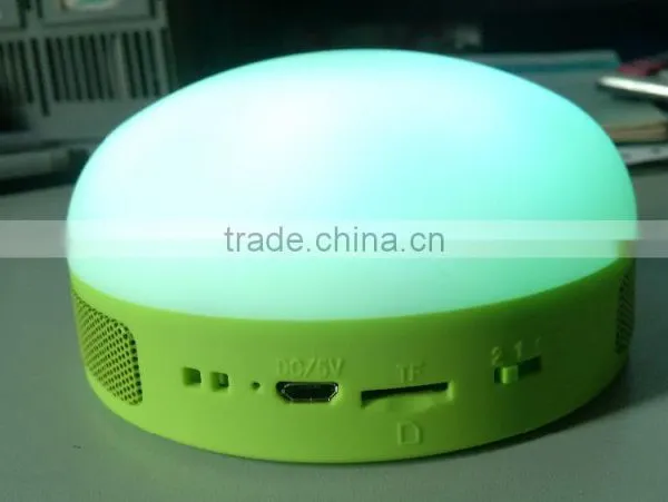 Wireless Mini Bluetooth 2.0 Speaker With LED Light Stereo for Laptop/PC/MP3/ MP4 Player photo-3