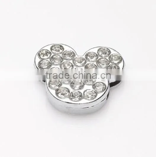 Fast Delivery DIY Rhinestone 10mm & 18mm Slide Charms photo-4