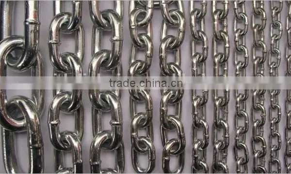 Decoration Welded Galvanized Iron Square Link Chain photo-3