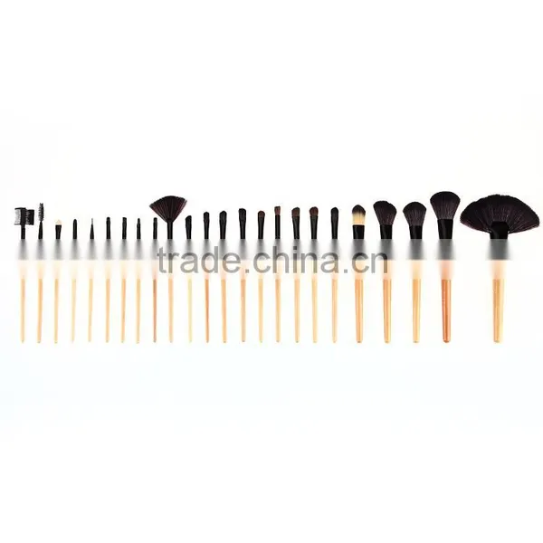 24 Pcs Professional Cosmetic Powder Eyeshadow Blush Kit Makeup Brushes Set photo-5