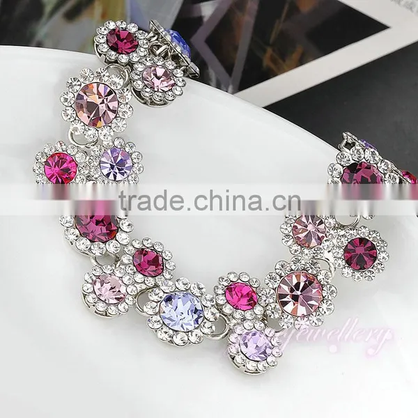 Luxury Tennis Gemstone Ladies Bracelet Models photo-4
