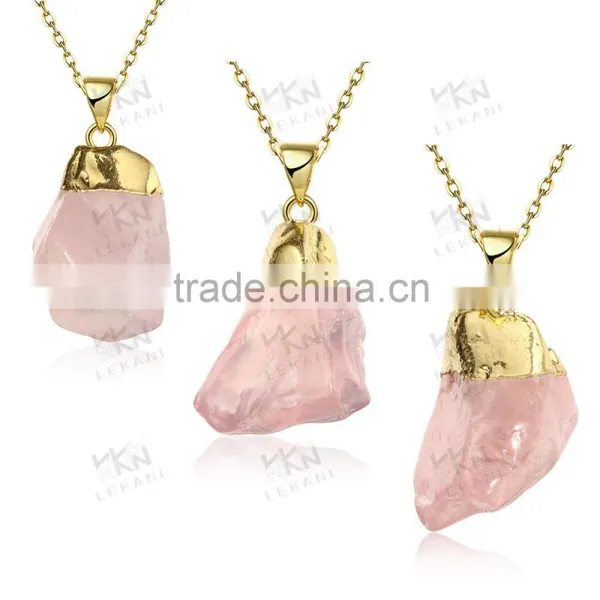 Fashion Gold Plated Jewelry, Popular Necklace Jewelry, Natural Stone Necklace photo-6