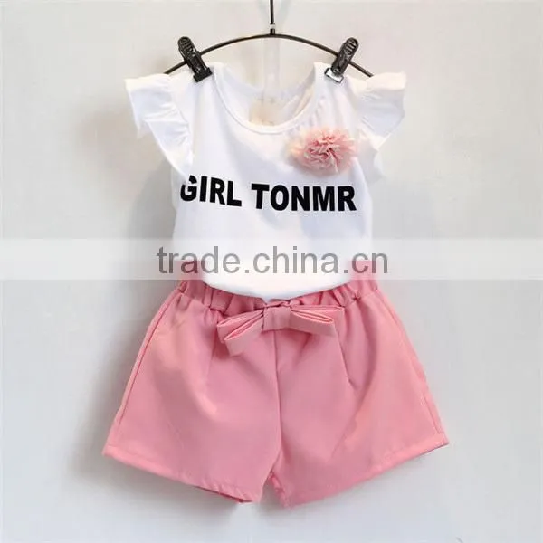 Wholesale Girls Tutu Dress Set,2pcs Baby Girl's Tulle Dress Set,dress Children Tops With Skirt Set,girls Outfits Summer Clothes photo-6
