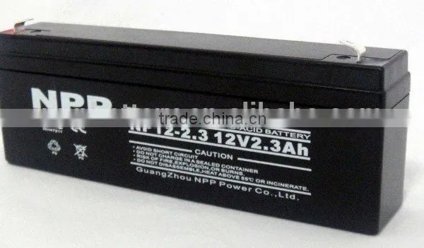 12V2.3AH Storage Battery for Emergency Battery