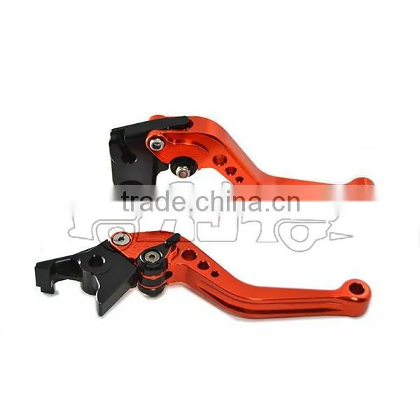 BJ-LS-002 CNC Orange Universal Brake Clutch Lever for Motorcycle ZR750 ZEPHYR photo-5