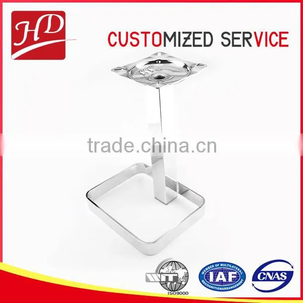 Metal Furniture Parts, Modern Stainless Steel Bar Chair Base photo-2