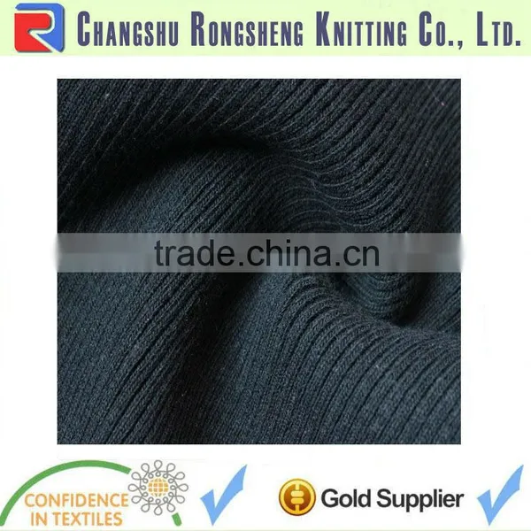 Flat Knitting Machine Cotton Spandex Rib