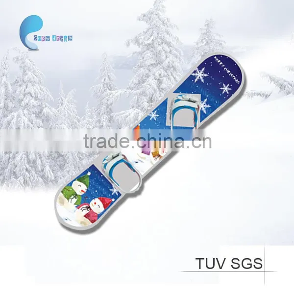 China Winter Outdoor Kids Plastic Snowboard for Sale photo-3