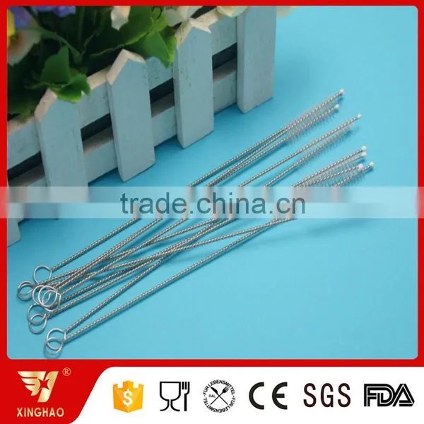 Factory Price Stainless Steel Metal Straw Brush Cleanser Cleaner photo-3