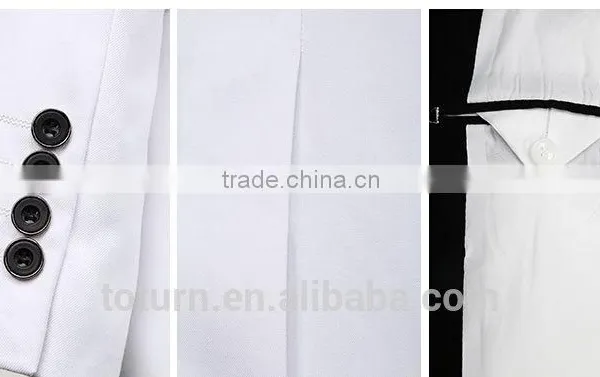 2016 Latest Designe Slim Fit Custom Men Suit Men Wedding Suits Pictures photo-4