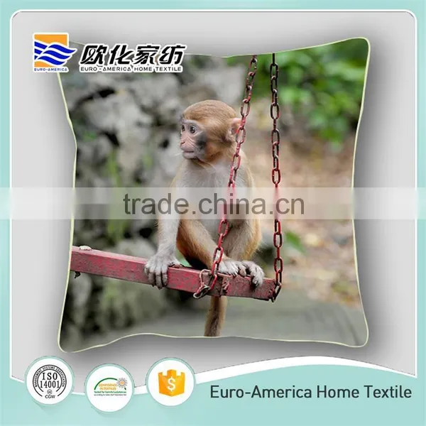 100% Cotton Material Printable Sofa Cushion Pillow photo-3