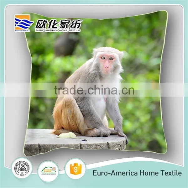 100% Cotton Material Printable Sofa Cushion Pillow photo-4