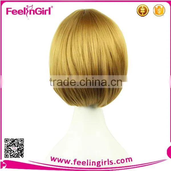 Factory Cheap Fashion Blonde Wig for Girl photo-2