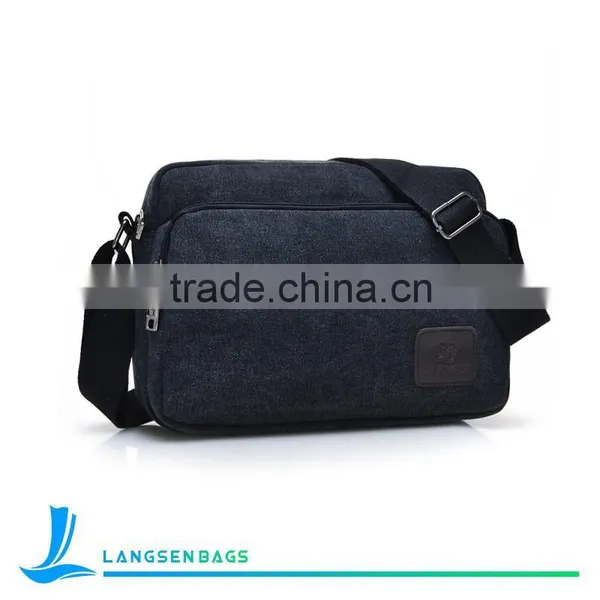 2016 Wholesale Canvas Messenger Bag Shoulder Bag photo-2