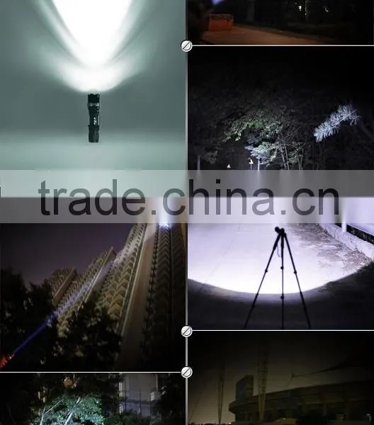 Top Selling Products 2015 Portable Outdoor Zoomable LED Flashlight photo-5
