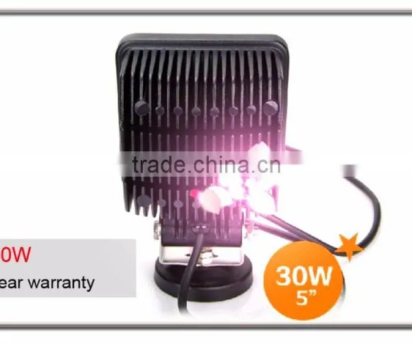 Original Cheap Fashion Accessories OFFROAD LED Work Lights 30w Led Work Lamp 12v Square Led Work Lights For Truck photo-5