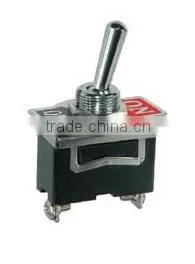 2 pin black on off toggle switch