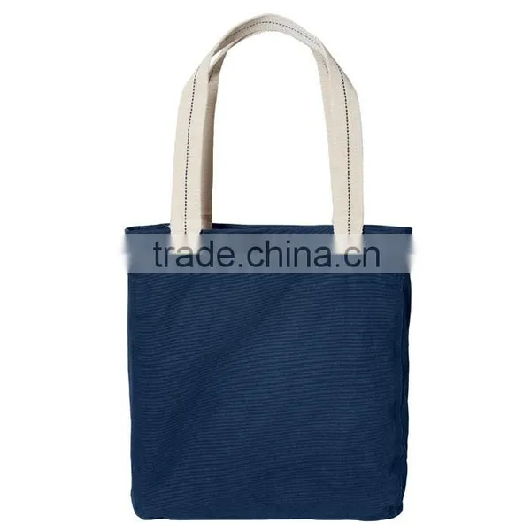100% Garment Washed Cotton Canvas Tote Bag photo-4