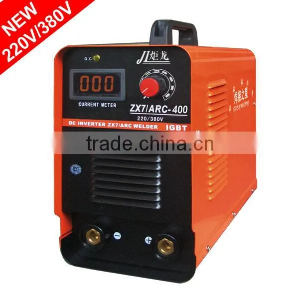Cheap Price 400 Amp Mma Inverter Arc Welding Machine ARCZX7 400 by AC220V/380V Dual Power Quality Choice
