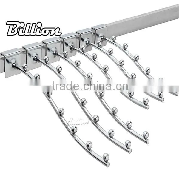 Metal Chrome Clothing Hooks Bead Hook Metal Board Hanging Hooks photo-4