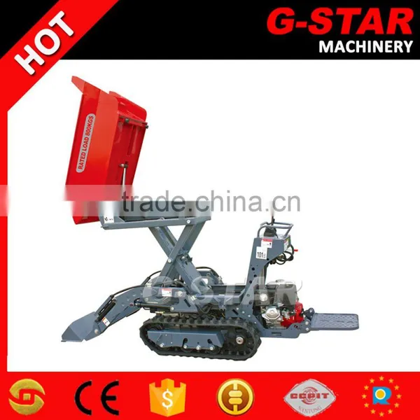 BY800 Mini Track Dumper for Sales Hydraulic Mini Dumper photo-3