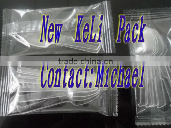 Plastic Cutlery Flow Wrapping Machine photo-6