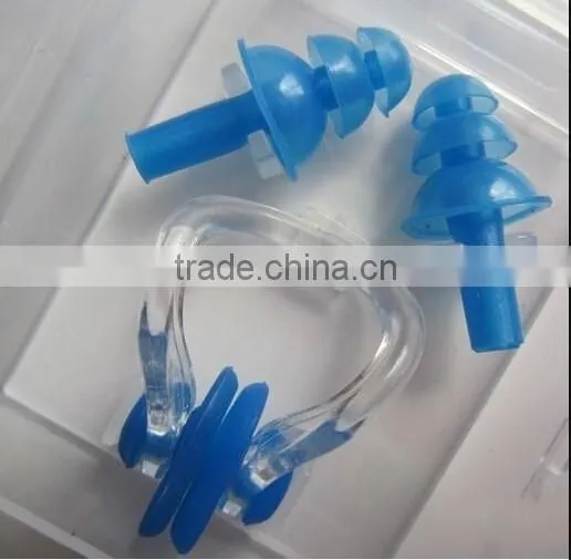 Safty Silicone Swimming Ear Plugs and Nose Clip photo-5