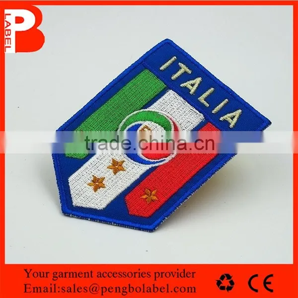 China Dognguan High Quality Hand Custom Embroidery Patch / Embroidery Badges photo-3