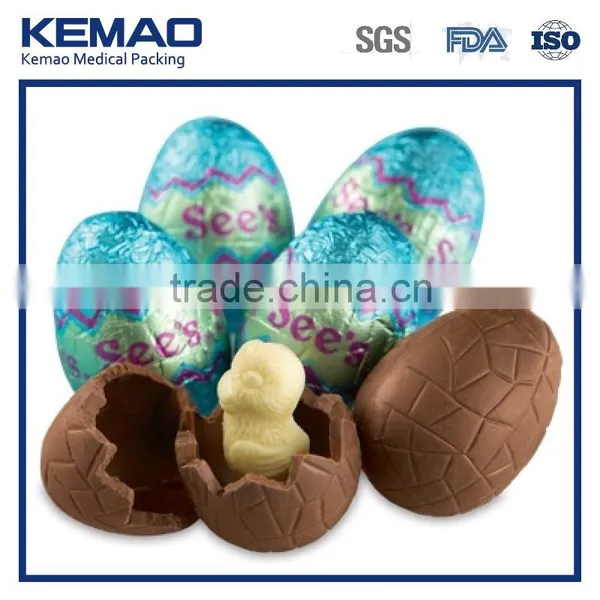 Chocolate Egg Candy Aluminum Foil Package photo-2