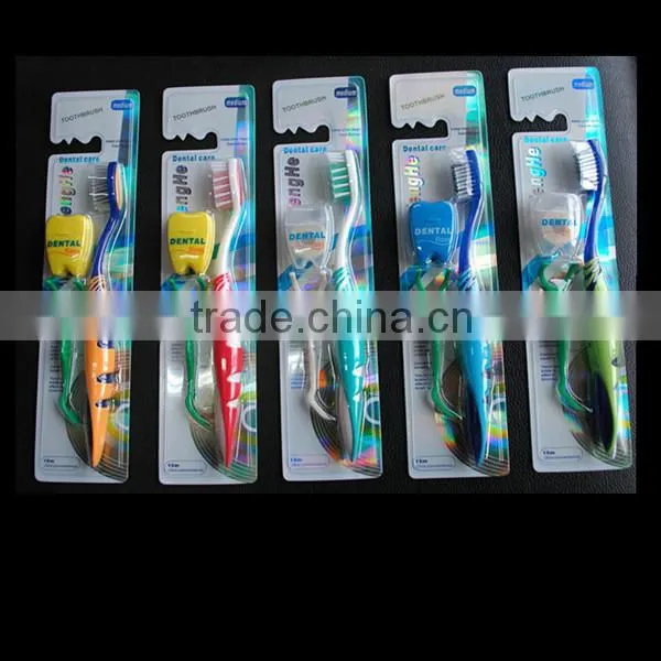 Tooth Brush With Dental Floss Pick Set photo-2