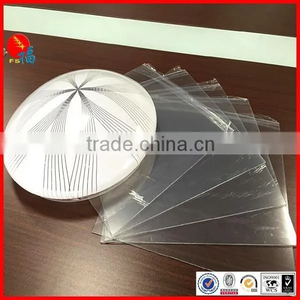 LED Light Diffusion Plate Plastic Transparent Diffuser Lampshad photo-5