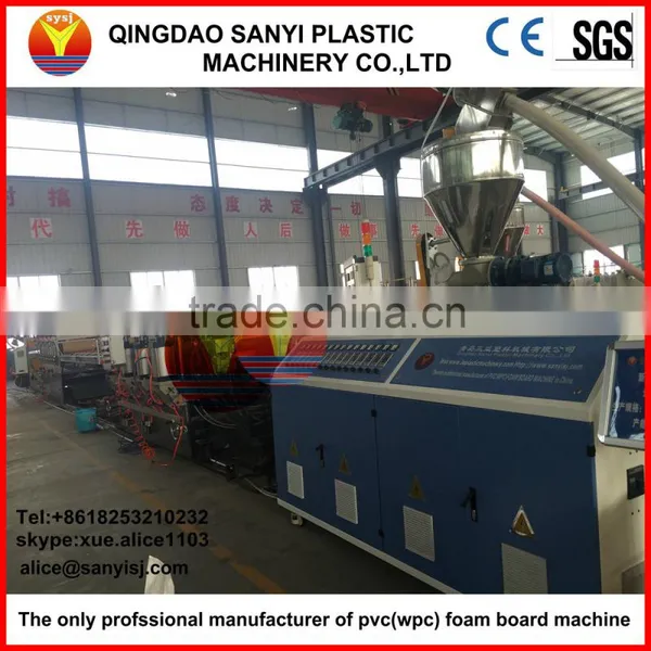 PVC Crust Foam Board Making Machine SJ80/156 photo-2