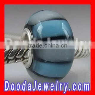 2013 Fashion Trend 925 Silver Core Lampwork Glass Jewelry Beads Wholesale