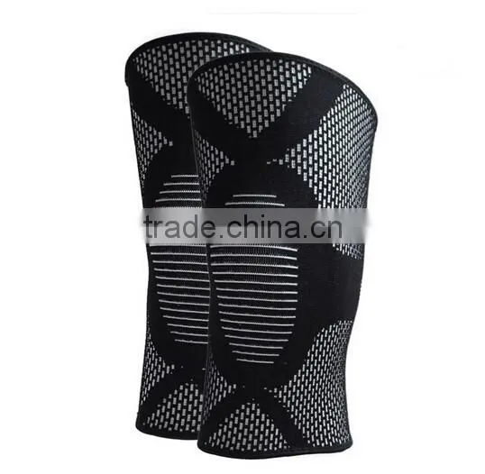 Silica GEL Running Basketball Sports Knee Brace Guard Support Kneepad Sleeve photo-3