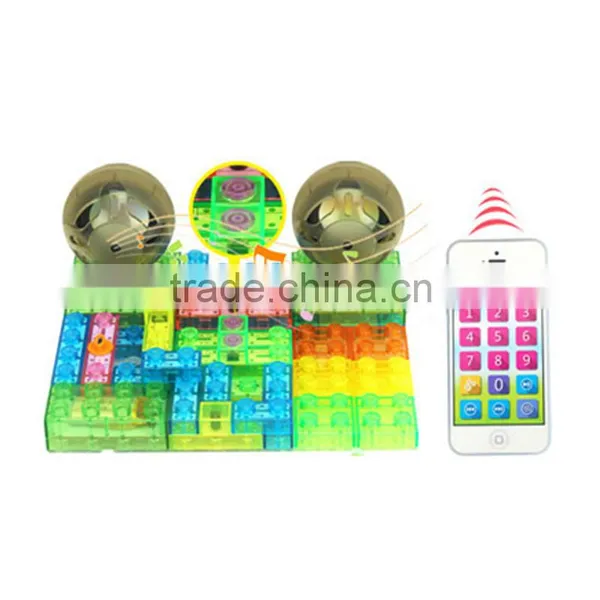 Educational Toys 41pcs Diy Plastic Kids Electronic Blocks photo-4