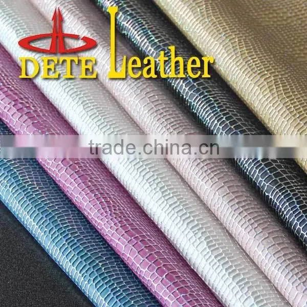 Raw Material for Shoes Special Craft Leatherette Fabric pu Synthetic Leather for Shoes