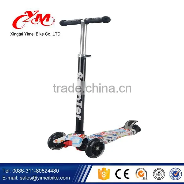 Three PU Wheels Children Kick Scooter / Dirts Frog Kick Scooter for Kids / 2 in 1 Kick Scooter With Seat MADE IN CHINA photo-3