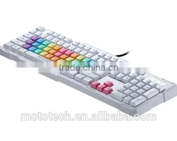 K82 Cherry MX Blue Switch Multi-media Wired USB Mechanical Gaming Keyboard photo-5