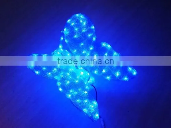 Home Decor Led Light Holiday Decorative Motif 3D Led Butterfly Lights photo-4