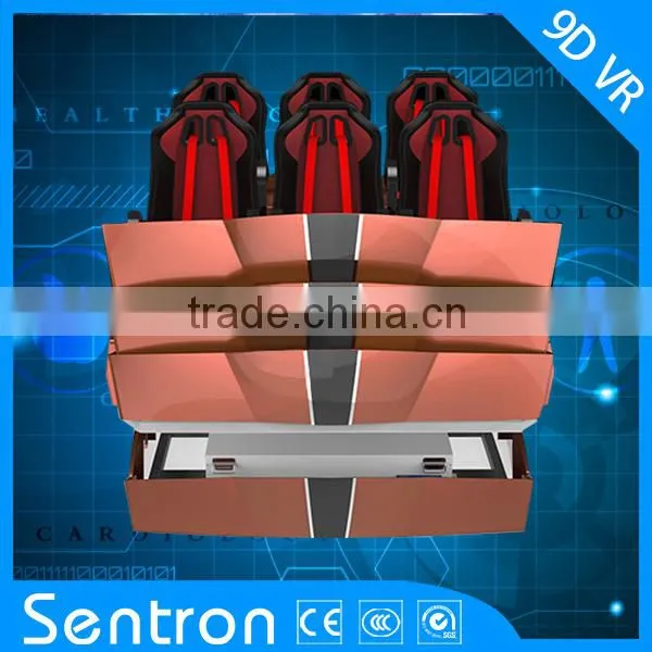 5d 7d 9d 11d Car Racing Simulator Game Machine Ciname 9d With 6dof Simulator photo-2